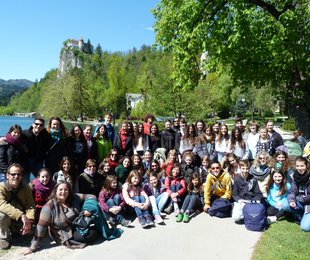 Alumnes de música de Sant Feliu visiten Alemanya i Eslovènia