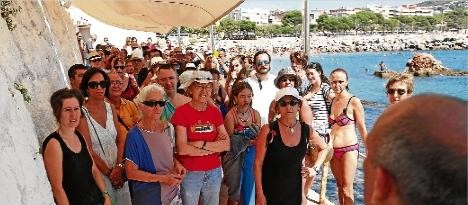 Una plataforma vol recuperar l’ús públic del Club de Mar, a Sant Feliu de Guíxols