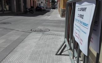 El carrer Mercè de Sant Feliu de Guíxols estarà tallat tot el dia