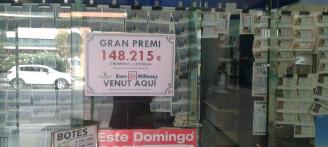 Una butlleta d’Euromillones deixa 148.215 euros a Sant Feliu de Guíxols