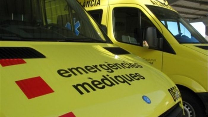 El conductor d’un patinet elèctric resulta ferit en un xoc amb un cotxe a Sant Feliu