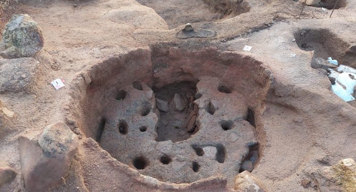 Troballa destacable d’un forn tardoromà a la necròpolis de l’església vella de santa cristina d’aro