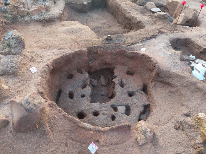 Troballa destacable d’un forn tardoromà a la necròpolis de l’església vella de santa cristina d’aro